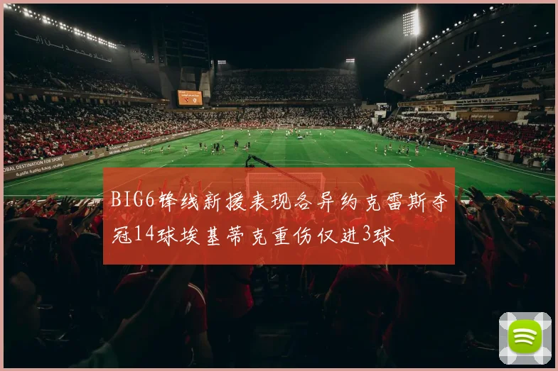 BIG6锋线新援表现各异约克雷斯夺冠14球埃基蒂克重伤仅进3球